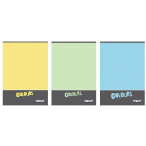 ZVEZKI ZA DISLEKTIKE A4 52L 80g MALI KARO STREET COLOR MODRI