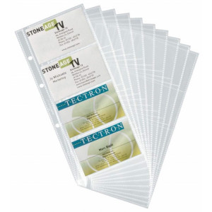 ŽEPKI VLOŽNI ZA VIZITKE DURABLE VISIFIX PLUS 2387 10/1