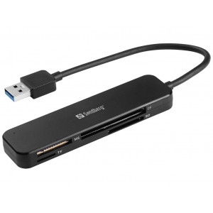 ČITALEC SPOMINSKIH KARTIC SANDBERG USB 3.0 Pocket Card Reader 134-32