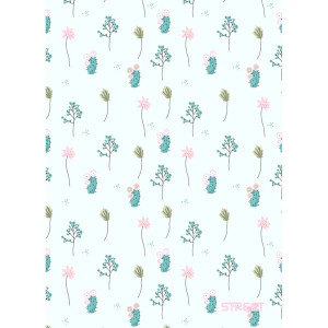 ŠOLSKA BELEŽKA A6 40L 80g ČRTNA STREET FLOWERS