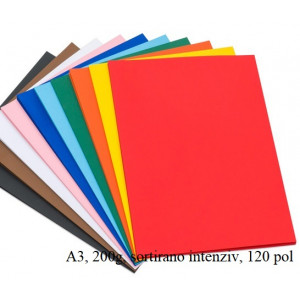 ŠELESHAMER KARTON 200g A3 297x420mm INTENZIV MAVRICA 120/1