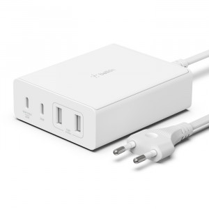 USB POLNILEC 2xUSB-A 2xUSB-C BELKIN 108W GaN