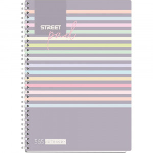 BLOK ŠPIRALNI A4 ČRTNI STREET PAD STRIPES