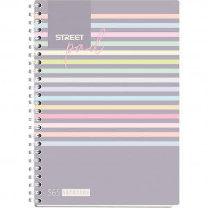 BLOK ŠPIRALNI A5 MALI KARO STREET PAD STRIPES