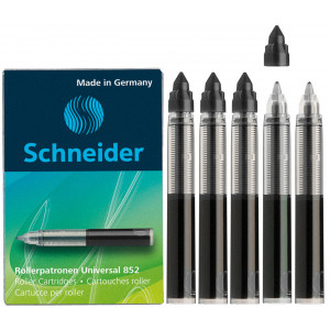 BOMBICE ZA NALIVNO PERO SCHNEIDER 852 5/1 ČRNE