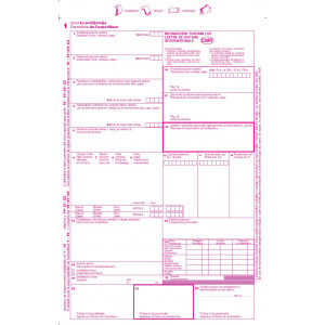 OBRAZEC CMR MEDNARODNI TOVORNI LIST 1+4