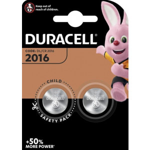 GUMB BATERIJA 2016 DURACELL 2 kos