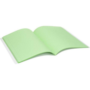 ŠOLSKI ZVEZEK A4 52L 80g BREZČRTNI GEOMETRIC-DISLEKSIJA ZELEN PAPIR