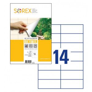 ETIKETE SOREX 105x41 100/1