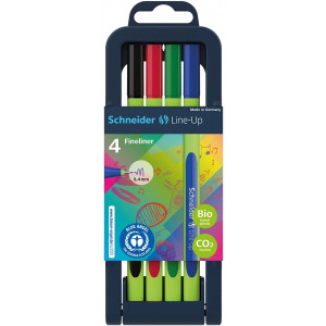 FLOMASTER FINELINER SCHNEIDER LINE UP SET 4/1