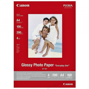 FOTO INK JET PAPIR CANON GP-501 GLOSSY PHOTO A4 200g 0775B001AB 100/1