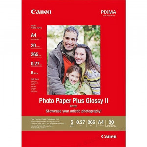FOTO INK JET PAPIR CANON PP-201 HIGH GLOSSY PHOTO A4 265g 2311B019BA 20/1