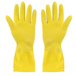 GOSPODINJSKE ROKAVICE ECO MALE S RUMENE 406007