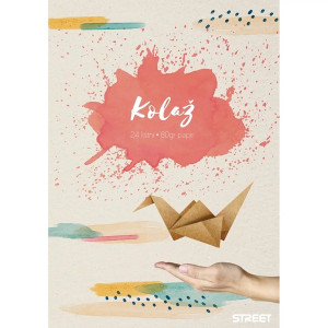 KOLAŽ PAPIR A4 STREET CREATIVE