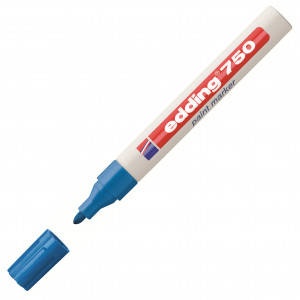 MARKER Z LAKOM EDDING PAINT 750 2-4 SVETLO MODER 010