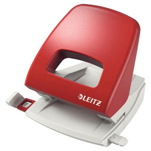 LUKNJAČ DO 25 LISTOV LEITZ 5005 25 RDEČ
