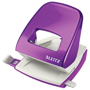 LUKNJAČ DO 30 LISTOV LEITZ WOW 50081262 VIJOLIČEN