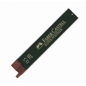 GRAFITNI VLOŽKI ZA TEHNIČNI SVINČNIK FABER CASTELL 0,5mm 2B