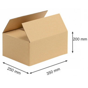 EMBALAŽNA KARTONSKA ŠKATLA 350x250x200mm MVP11200032