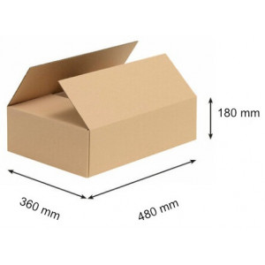 PETSLOJNA EMBALAŽNA KARTONSKA ŠKATLA 480x360x180mm MVP11200546