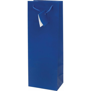 DARILNE VREČKE ZA VINO MAT PLASTIFICIRANE 130x85x360 MODRE