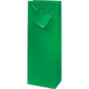 DARILNE VREČKE ZA VINO MAT PLASTIFICIRANE 130x85x360 ZELENE