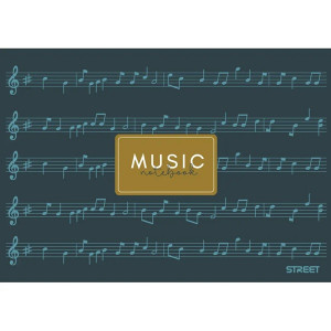 NOTNI ZVEZEK B5 16 LISTNI STREET