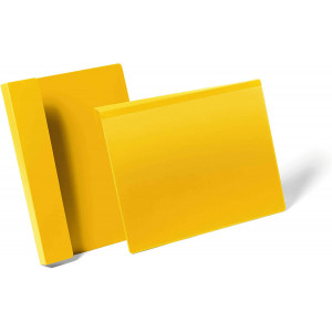 VLOŽNI ŽEPKI ZA OZNAČEVANJE PALET A4 LEŽEČE DURABLE RUMENI 1723-04 50/1