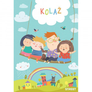 PAPIR KOLAŽ A4 JUNIOR 20/1