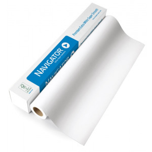 PAPIR ZA PLOTER V ROLI 914mm x 50m 80g NAVIGATOR PN80914/4