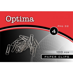 SPONKE ZA PAPIR OPTIMA 32mm ŠT.4 100/1