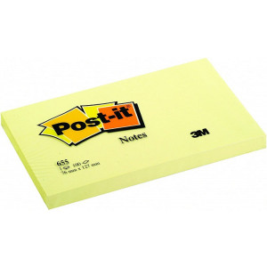 POST-IT 76x127mm 100 LISTOV RUMEN 3M POST-IT 655