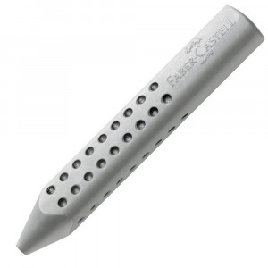 RADIRKA V OBLIKI SVINČNIKA FABER CASTELL GRIP SIVA