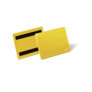 MAGNETNI ŽEPKI ZA REGALE 120x163 DURABLE RUMENI 1756-04 50/1