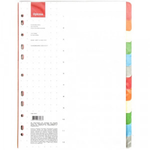 REGISTER A4 1/12 2x6-BARVNI KARTONSKI OPTIMA