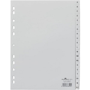 REGISTER PP ABECEDNI A4 1/20 DURABLE 6513