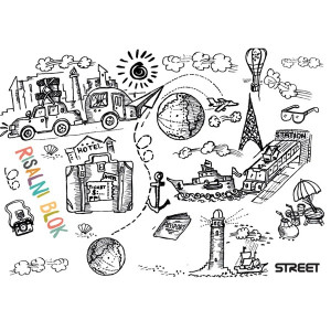 RISALNI BLOK MEHKE PLATNICE A3 HRAPAVI STREET CREATIVE 140g 30/1