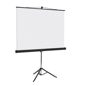 PRENOSNO SAMOSTOJEČE PROJEKCIJSKO PLATNO BI-OFFICE 200x200cm