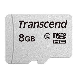 SPOMINSKA KARTICA SDHC TRANSCEND MICRO 8GB 300S, UHS-I (U1)