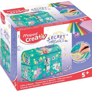 KREATIVNI SET SKRINJICA MAPED CREATIVE SECRET MOSAICS