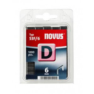 TAPETNIŠKE SPONKE D 6mm NOVUS 53F/6 1200/1