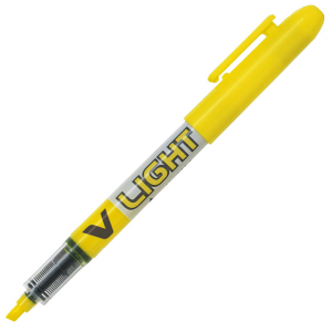 TEKSTMARKER PILOT SW-VLL-Y V LIGHT  RUMEN