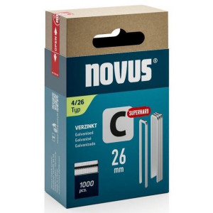 TAPETNIŠKE SPONKE C TIP 4 26mm NOVUS 4/26 SUPERHART 1000/1