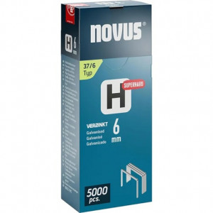 TAPETNIŠKE SPONKE TIP H37 6mm NOVUS 37/6 SUPERHART 5000/1