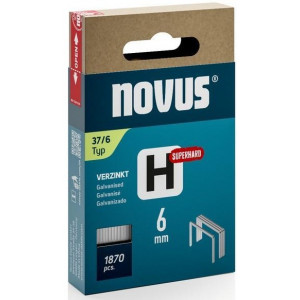 TAPETNIŠKE SPONKE TIP H37 6mm NOVUS 37/6 SUPERHART 1870/1