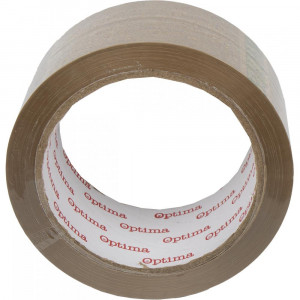PAKIRNI LEPILNI TRAK 48mmx66m SOLVENT RJAV OPTIMA