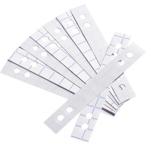 OJAČITVENI SAMOLEPILNI TRAK 15x105mm DURABLE 8078 50 kos