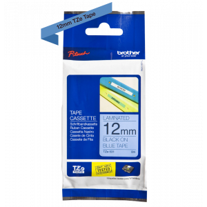 TRAK ZA NALEPKE BROTHER P-TOUCH LAMINIRAN MODER-ČRN 12mm TZe-531