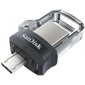 USB KLJUČ MICRO & USB 64Gb SANDISK ULTRA DUAL SDDD3-064G-G46