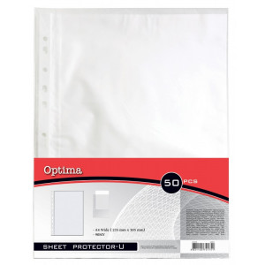 U MAPA A4+ 0,09mm GLADKA PP OPTIMA 50/1